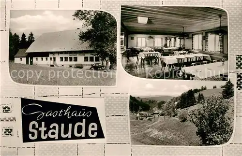 AK / Ansichtskarte Gremmelsbach Gasthaus Staude Gremmelsbach