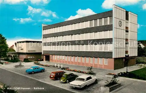 AK / Ansichtskarte Walldorf_Hessen Rathaus Walldorf Hessen