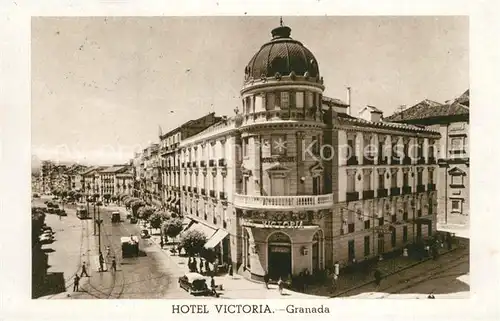 AK / Ansichtskarte Granada_Andalucia Hotel Victoria Granada Andalucia