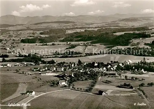 AK / Ansichtskarte Eglofs_Argenbuehl Fliegeraufnahme Eglofs Argenbuehl
