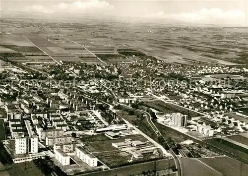 AK / Ansichtskarte Hattersheim_Main Fliegeraufnahme Hattersheim Main