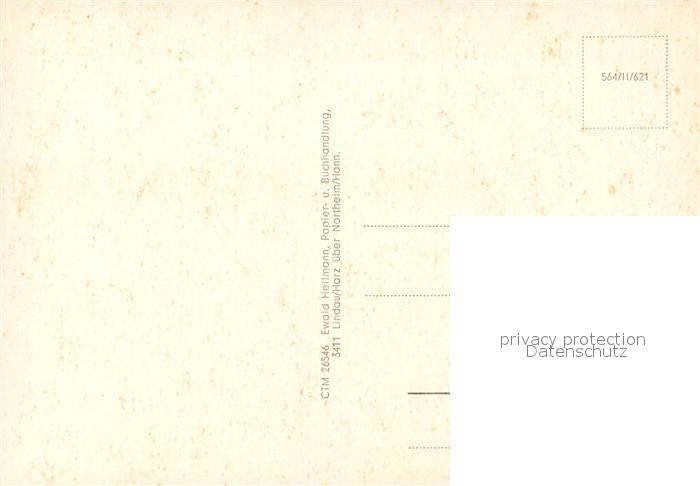 AK / Ansichtskarte Lindau_Eichsfeld_Harz MarktplatzKatholische Kirche