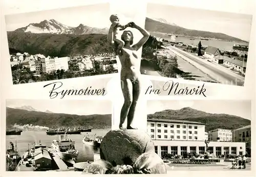 AK / Ansichtskarte Narvik Bymotiver Narvik