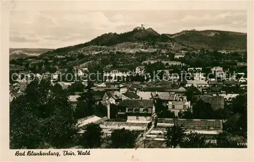 AK / Ansichtskarte Bad_Blankenburg Panorama Bad_Blankenburg