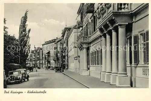 AK / Ansichtskarte Bad_Kissingen Kurhausstrasse Bad_Kissingen