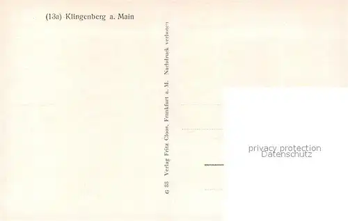 AK / Ansichtskarte Klingenberg_Main Panorama Klingenberg Main