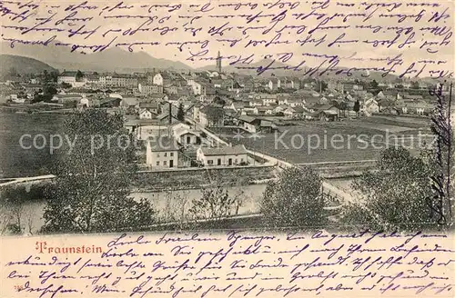 AK / Ansichtskarte Traunstein_Oberbayern Panorama Traunstein_Oberbayern