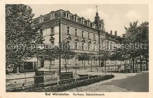 AK / Ansichtskarte Bad_Woerishofen Kurhaus Sebastianeum Bad_Woerishofen