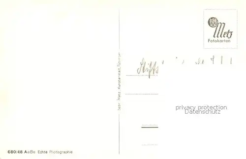 AK / Ansichtskarte Straubing Stadtbild mit Stiftskirche St Jakob Straubing