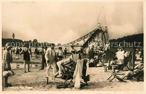 AK / Ansichtskarte Wannsee Freibad Wannsee