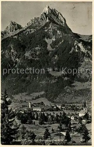 AK / Ansichtskarte Reutte_Tirol Gehrenspitze Reutte Tirol