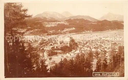 AK / Ansichtskarte Kufstein_Tirol Panorama Kufstein_Tirol