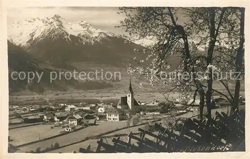 AK / Ansichtskarte Piesendorf Kirche Panorama Piesendorf