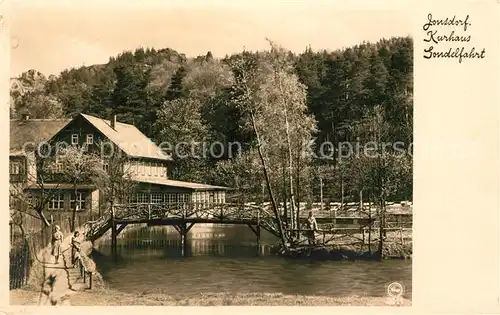 AK / Ansichtskarte Jonsdorf Kurhaus Gondelfahrt Jonsdorf