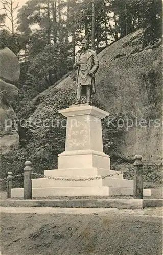 AK / Ansichtskarte Oybin Koenig Albert Denkmal Oybin