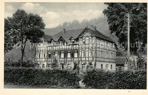 AK / Ansichtskarte Stolberg_Harz Jugendherberge Stolberg Harz