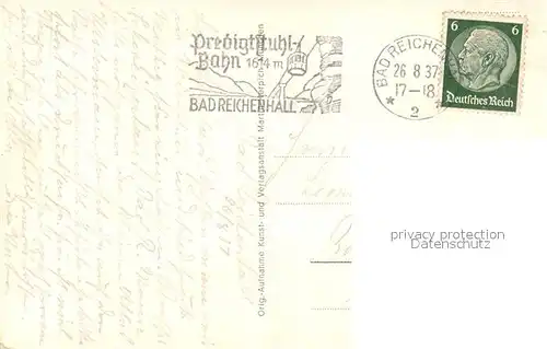 AK / Ansichtskarte Bad_Reichenhall Stadtansicht Bad_Reichenhall