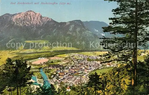 AK / Ansichtskarte Bad_Reichenhall Panorama Hochstauffen Bad_Reichenhall