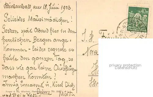 AK / Ansichtskarte Bad_Reichenhall Panorama Hochstauffen Bad_Reichenhall