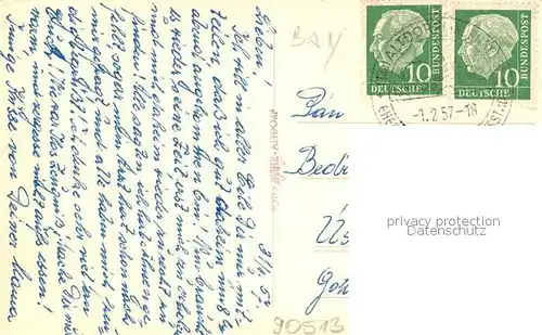 AK / Ansichtskarte Altdorf_Nuernberg Fachwerkhaeuser Altdorf Nuernberg