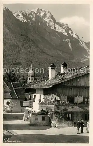 AK / Ansichtskarte Untergrainau Altes Bauernhaus Kapelle  Untergrainau