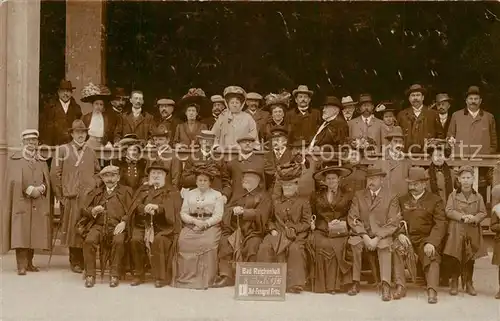 AK / Ansichtskarte Bad_Reichenhall Familienfoto Bad_Reichenhall
