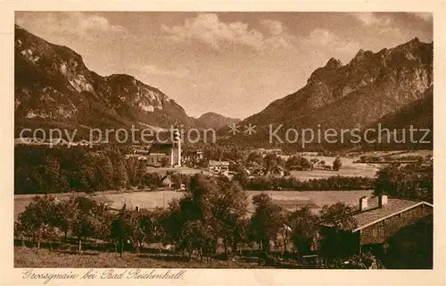 AK / Ansichtskarte Grossgmain Panorama Grossgmain