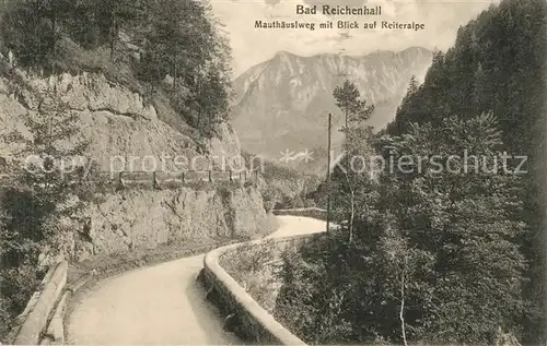 AK / Ansichtskarte Bad_Reichenhall Mauthaeuslweg Reitersalpe Bad_Reichenhall
