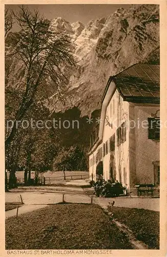 AK / Ansichtskarte St_Bartholomae Gasthaus St_Bartholomae