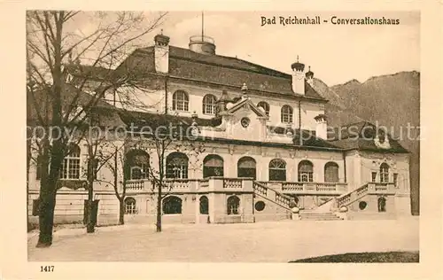 AK / Ansichtskarte Bad_Reichenhall Conversationshaus Bad_Reichenhall