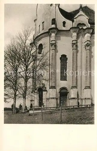 AK / Ansichtskarte Wies_Steingaden Wallfahrtskirche Wies_Steingaden