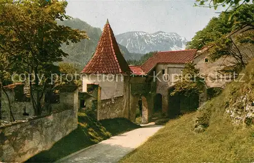 AK / Ansichtskarte Fuessen_Allgaeu Malerwinkel Fuessen Allgaeu