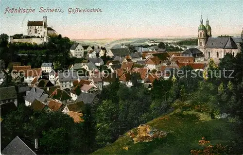 AK / Ansichtskarte Goessweinstein Panorama Goessweinstein