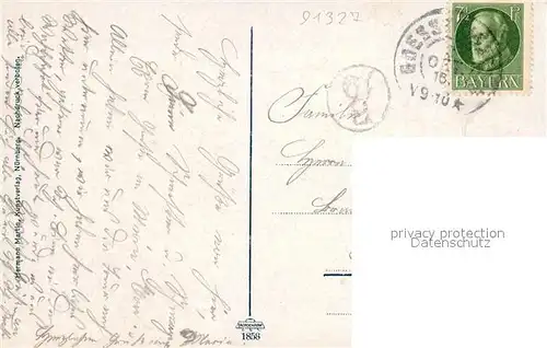 AK / Ansichtskarte Goessweinstein Panorama Goessweinstein