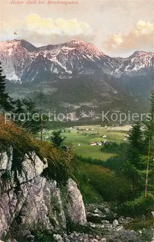 AK / Ansichtskarte Berchtesgaden Hoher Goell Berchtesgaden