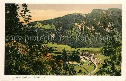 AK / Ansichtskarte Bayrischzell Traithen Panorama Bayrischzell