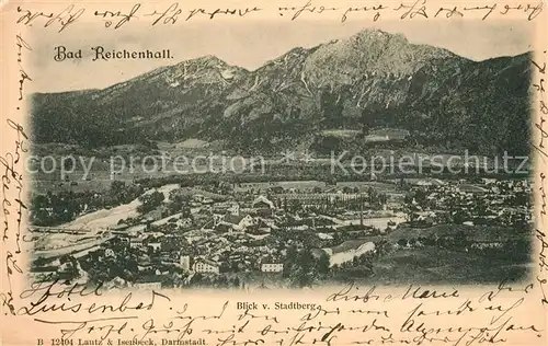 AK / Ansichtskarte Bad_Reichenhall Panorama Bad_Reichenhall