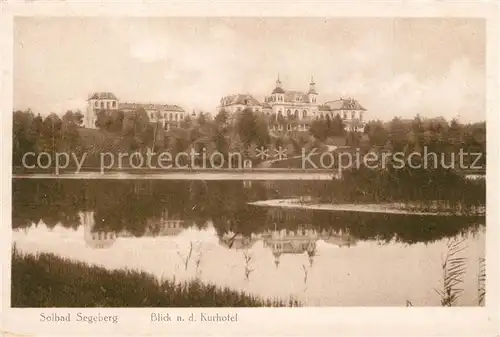 AK / Ansichtskarte Segeberg_Bad Kurhotel Segeberg_Bad