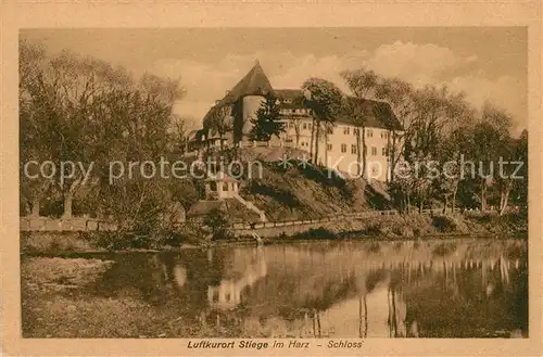 AK / Ansichtskarte Stiege Schloss Stiege