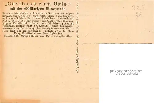 AK / Ansichtskarte Uglei_See Sage Spielplatz Uglei Nixe Uglei_See