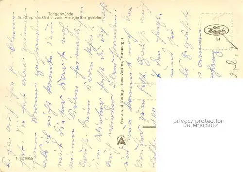 AK / Ansichtskarte Tangermuende Stephanskirche  Tangermuende