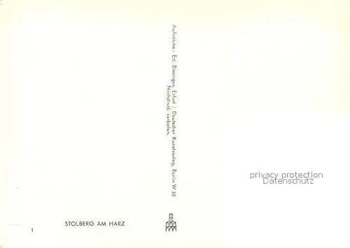 AK / Ansichtskarte Stolberg_Harz Panorama Ortsansicht Stolberg Harz