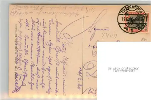 AK / Ansichtskarte Travemuende_Ostseebad Strand Travemuende_Ostseebad