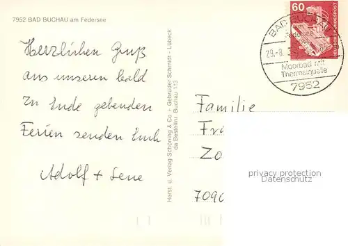 AK / Ansichtskarte Bad_Buchau_Federsee Stiftskirche  Rathaus Marktplatz Reichsstift Bad_Buchau_Federsee