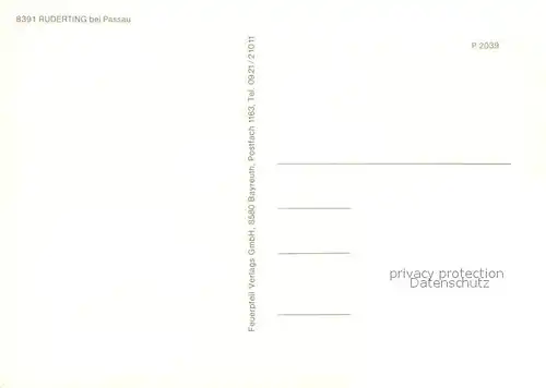 AK / Ansichtskarte Ruderting Panoramen Kirche  Ruderting