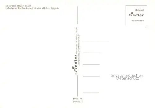 AK / Ansichtskarte Rimbach_Bayrischer_Wald Panorama Musikkapelle  Rimbach_Bayrischer_Wald