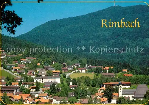 AK / Ansichtskarte Rimbach_Bayrischer_Wald Panorama Rimbach_Bayrischer_Wald