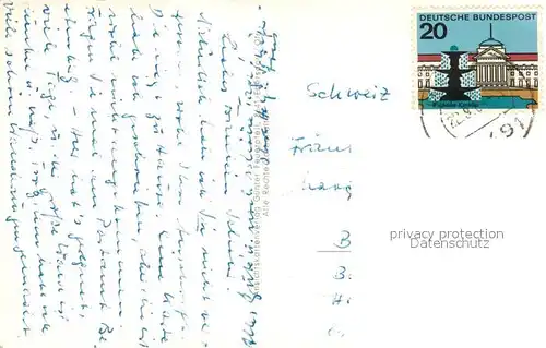 AK / Ansichtskarte Lam_Oberpfalz Blick vom Osser Lamer Winkel  Lam_Oberpfalz