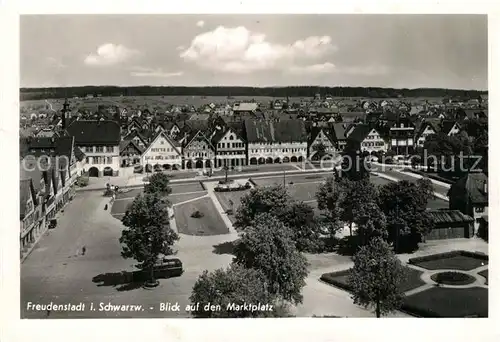 AK / Ansichtskarte Freudenstadt Marktplatz Freudenstadt