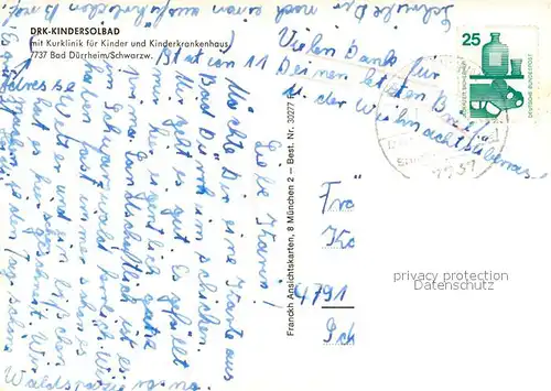 AK / Ansichtskarte Bad_Duerrheim Kinderheilstaette Speisesaal Gymnastikhalle Sandkasten Schwimmbad Bad_Duerrheim